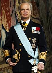 Король Швеции Карл XVI Густав 